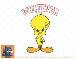 looney tunes tweety whatever mad face png, sublimation, digital download