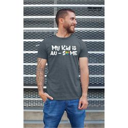 Autism Awareness Shirt | My Kid is Au-Some | Autism Cousin | Autism Walk | Awesome | Cuz | Acceptance