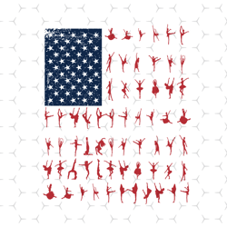 american ballet flag svg, independence svg, ballet flag svg, july 4th flag svg, july 4th ballet svg, national flag svg