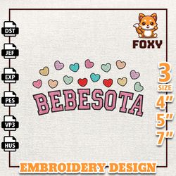 valentine bad bunny embroidery design, bad bunny embroidery file, gift for bad bunny fans, bad bunny, instant download