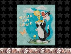 looney tunes sylvester and tweety widdle but fierce png, sublimation, digital download