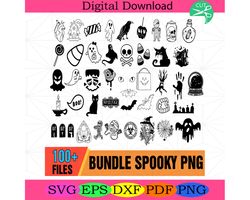 spooky halloween png bundle, halloween png, ghost png, boo pnghalloween quotes png bundle, witch png, hocus pocus png, p
