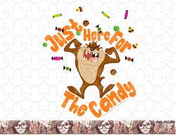 looney tunes tasmanian devil here for candy png, sublimation, digital download