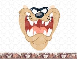 looney tunes taz face png, sublimation, digital download