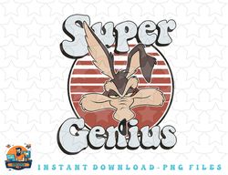 looney tunes super genius png, sublimation, digital download