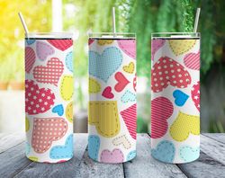 how to sew tumblers together, seamless design tumbler, seamless skinny tumbler