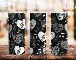 music tumbler ideas, music tumbler, music skinny tumbler