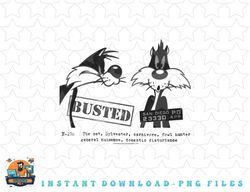 looney tunes sylvester busted png, sublimation, digital download