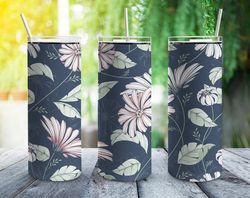 navy bubba tumbler, seamless tumbler, seamless skinny tumbler