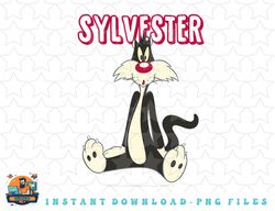 looney tunes sylvester portrait png, sublimation, digital download