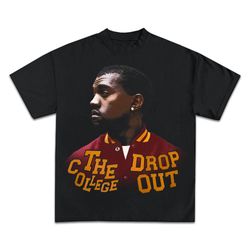 kanye west t-shirt | the college dropout album cover art tour merch | rare collectible hip hop rap tee