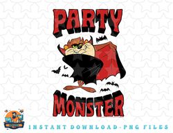 looney tunes tasmanian devil party monster png, sublimation, digital download