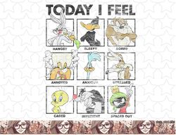 looney tunes today i feel group box up png, sublimation, digital download