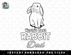 rabbit dad cute bunny pet for father men png, sublimation, digital download