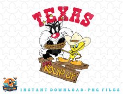 looney tunes texas png, sublimation, digital download