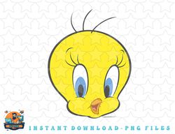 looney tunes tweety bird big face smile png, sublimation, digital download