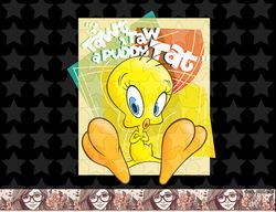 looney tunes tweety tawt i taw png, sublimation, digital download