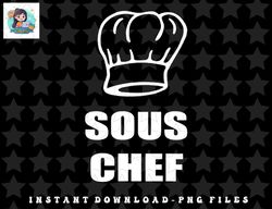 sous chef father mother son daughter family matching png, sublimation, digital download