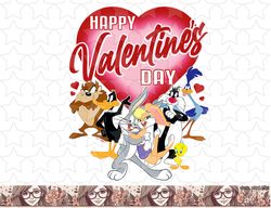 looney tunes valentines day bugs lola tweety taz daffy png, sublimation, digital download