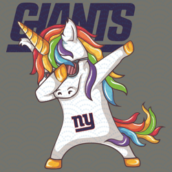 dabbing unicorn new york giants svg, sport svg, new york giants svg, new york giants