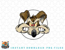 looney tunes wile e. coyote angry big face png, sublimation, digital download