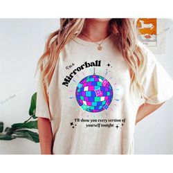 mirrorball folklore taylor shirt, folklore merch, taylor swiftie, mirrorball shirt, taylors version, swiftie shirt, gift