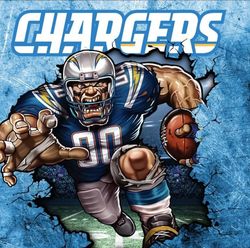 los angeles chargers png, nfl teams, nfl png, american football png, chargers png, clipart bundle, cutting file