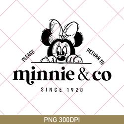 retro minnie & co 1928 png, minnie and friends png, minnie ears, disney characters, family matching png, disney 300dpi