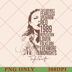 taylor swift eras tour png, swiftie fan png, taylor swift merch png, midnights concert png, taylor lover png, eras tour