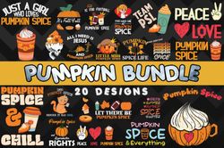 autumn bundle svg 20 designs