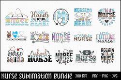 nurse sublimation bundle | 15 designs nurse sublimation bundle | 15 designs