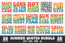 summer quotes retro design bundle svg summer quotes retro design bundle svg