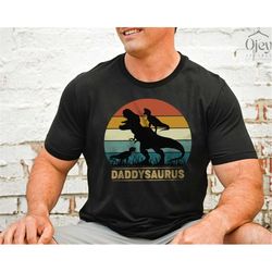 daddysaurus shirt, dinosaur dad shirt, funny dad gifts, father's day gift, father's day shirt, new dad gift