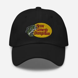 neon genesis evangelion embroidered  hat cap dad cap baseball cap