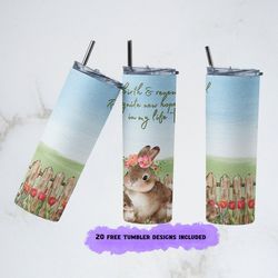 easter and spring words quotes tumbler, easter spring tumbler, easter spring skinny tumbler