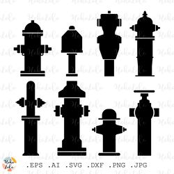 fire hydrant svg, fire hydrant silhouette, fire hydrant template dxf, fire hydrant clipart png, fire hydrant silhouette