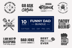 funny dad bundle svg, father's day craft funny dad bundle svg, father's day craft