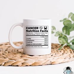 cancer coffee mug, cancer zodiac mug, cancer gift,