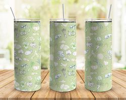 garden vegetables tumbler, garden vegetables straight skinny tumbler, garden vegetables wrap seamless skinny tumbler