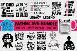 father's day bundle svg