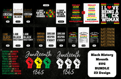 black history mounth bundle svg