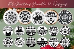 pet christmas ornament bundle svg pet christmas ornament bundle svg