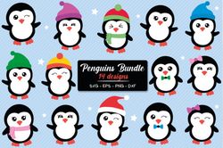penguins bundle svg, christmas penguins penguins bundle svg, christmas penguins