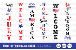 4th of july porch sign bundle svg 4th of july porch sign bundle svg