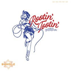 rootin tootin good time svg western cowgirl svg digital file