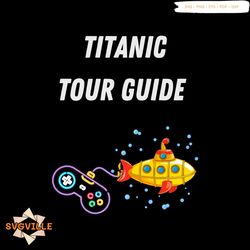 titanic tour guide oceangate submarine png silhouette file