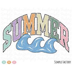 retro trendy summer sublimation svg png, summer beach svg png, summer vibes, spring break, vintage groovy summer sublima