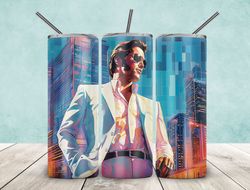 elvis tumbler, elvis presley straight skinny tumbler, elvis presley rock and roll king sublimation wrap skinny tumbler