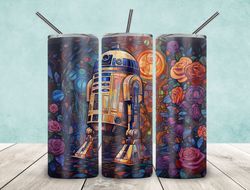 star wars r2d2 tumbler, star wars r2d2 straight wrap skinny tumbler, star wars r2d2 sublimation wrap skinny tumbler