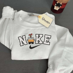 nike x wall – e cartoon embroidered sweatshirt, brand character cartoon embroidered sweatshirt, cartoon embroidered